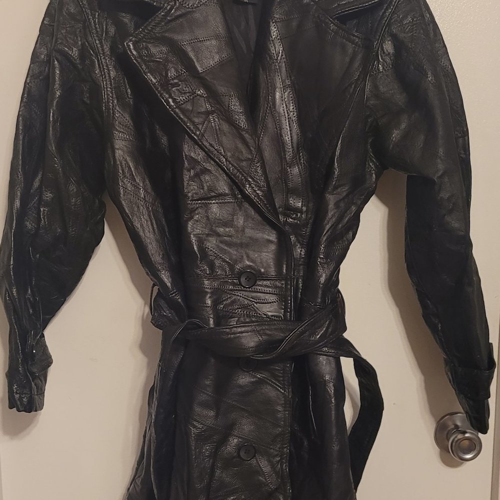 Woman's Genuine Leather Coat - Brand New - Retail - Picture 2 of 4